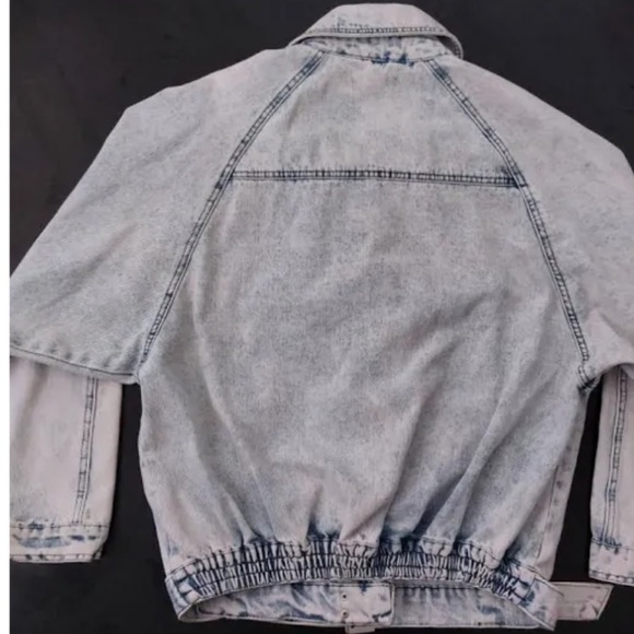 Forever 21 Moto Jean Jacket - Picture 4 of 8